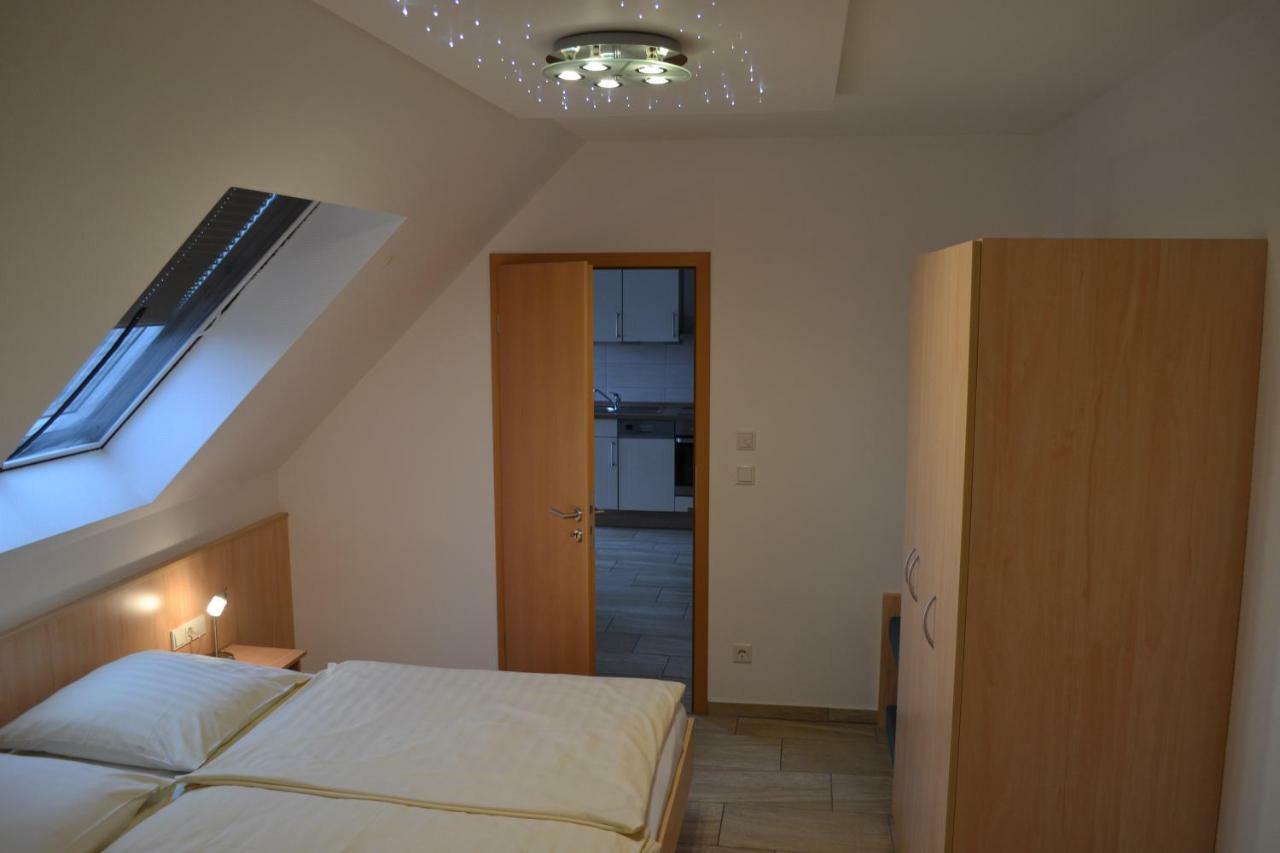 Appartement Dachgeschoss シュレプツィヒ エクステリア 写真